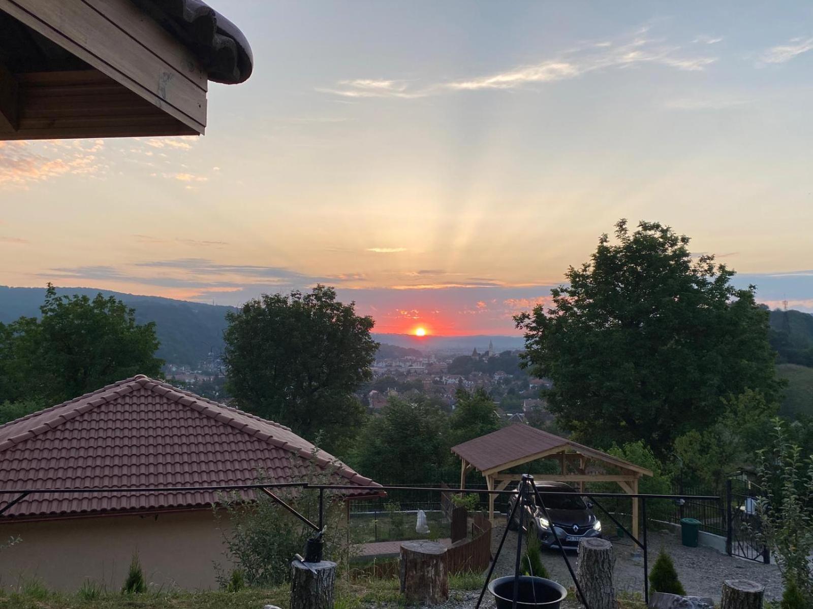 Chalets Du Bf Sighişoara Esterno foto